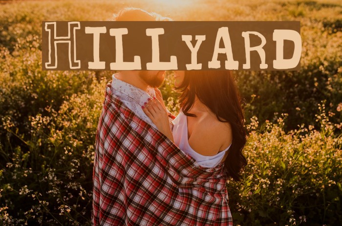 Hillyard Font examples