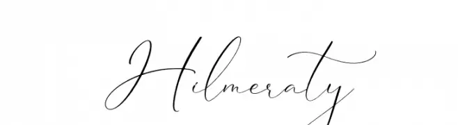 Hilmeraty Шрифта