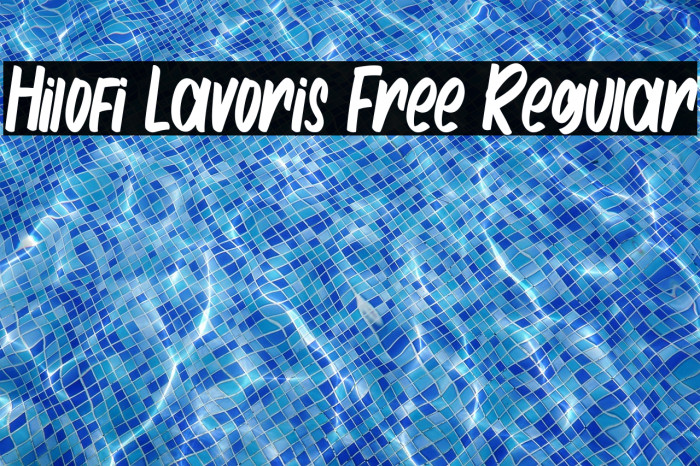 Hilofi Lavoris Free Regular Example 3