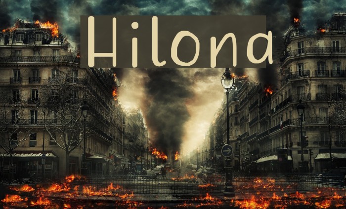 Hilona Font examples