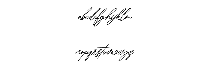 Hilority Free Regular Font LOWERCASE