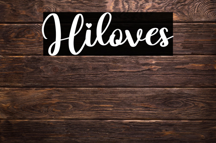 Hiloves Example 1