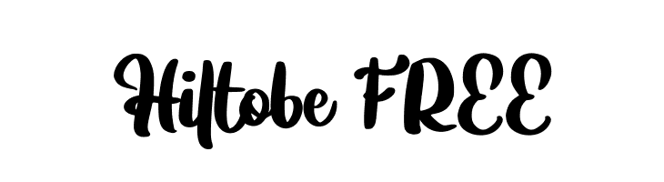 Hiltobe FREE  Frei Schriftart Herunterladen