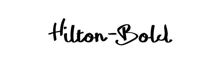 Hilton-Bold  font caratteri gratis
