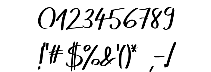 Hilton-Light Font OTHER CHARS