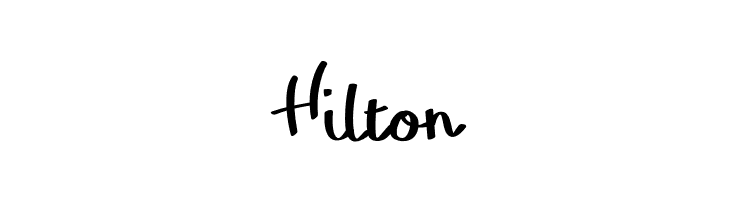 Hilton  नि: शुल्क फ़ॉन्ट्स डाउनलोड