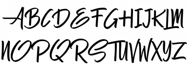 Hiluck Font Litere mari
