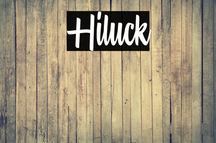 Hiluck Example 2