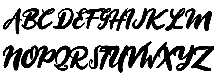 Himagine Font UPPERCASE