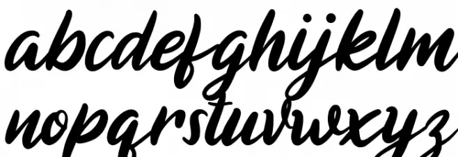Himagine Font LOWERCASE