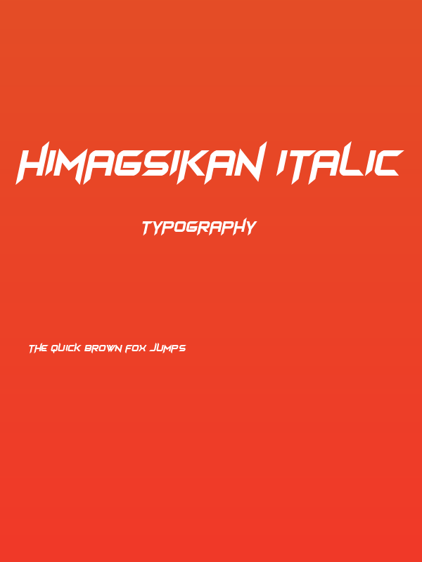 Himagsikan Italic Poster
