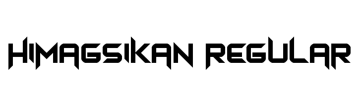 Himagsikan Regular  Скачать бесплатные шрифты