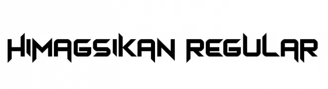 Himagsikan Regular  Frei Schriftart Herunterladen