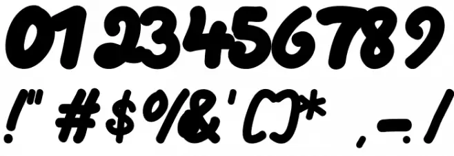 Himalaya Font OTHER CHARS