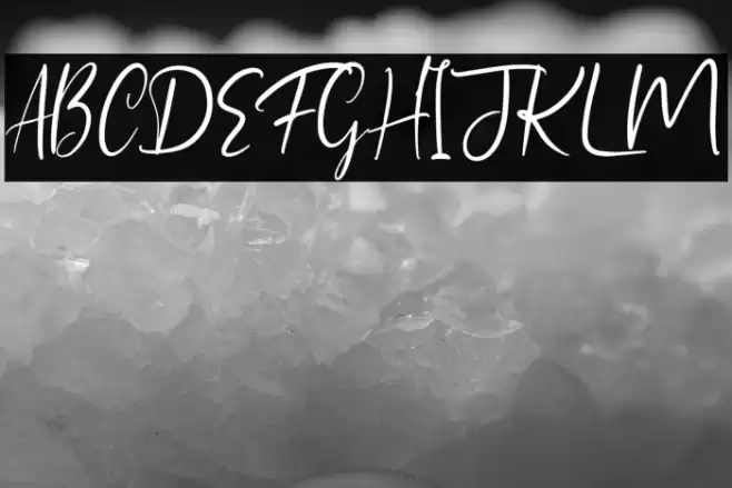 Himalaya Font examples