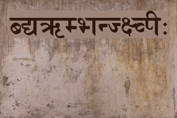 Himalb Regular Font examples