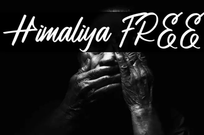 Himaliya FREE Font examples