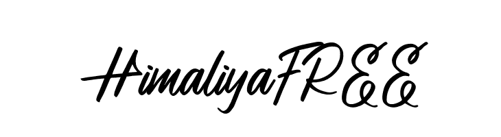 HimaliyaFREE  Fuentes Gratis Descargar