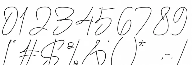 Himatany Font OTHER CHARS