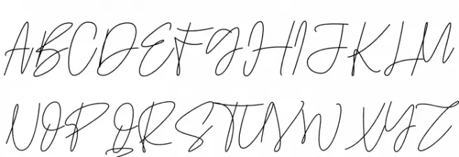 Himatany फ़ॉन्ट अपरकेस