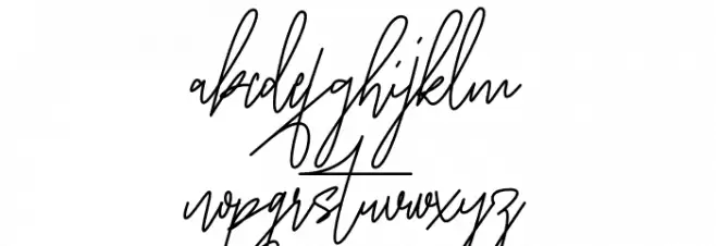 Himatany फ़ॉन्ट लोअरकेस