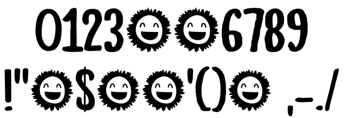 Himawari Script DEMO Regular Font OTHER CHARS