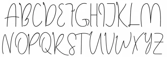 Himeka Schriftart Groß