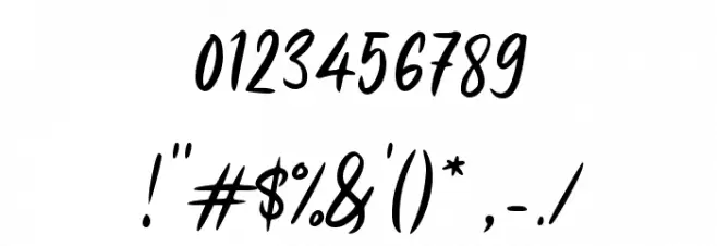 Himsalt Font OTHER CHARS