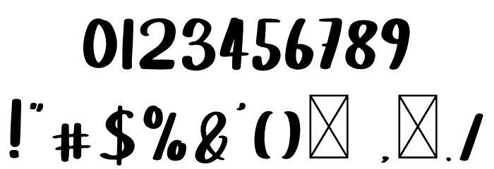 Himsomnia Font OTHER CHARS