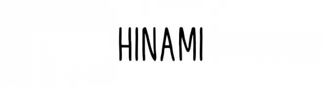 Hinami  Скачать бесплатные шрифты