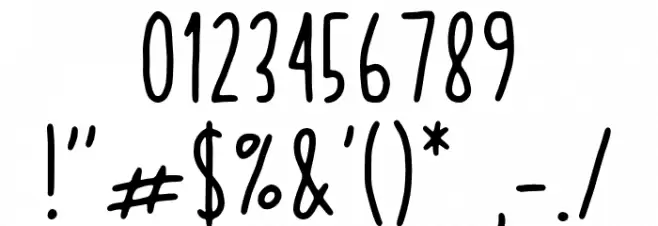 Hinami Font OTHER CHARS