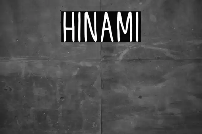 Hinami Font examples