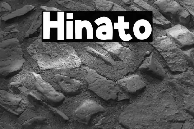 Hinato フォント examples
