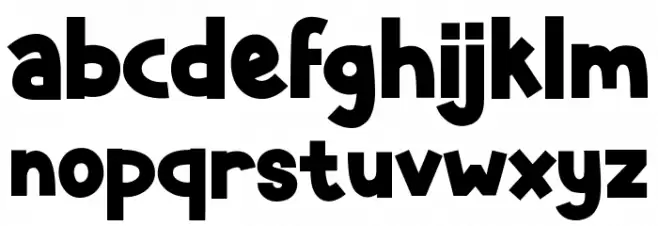 Hinato フォント 小文字