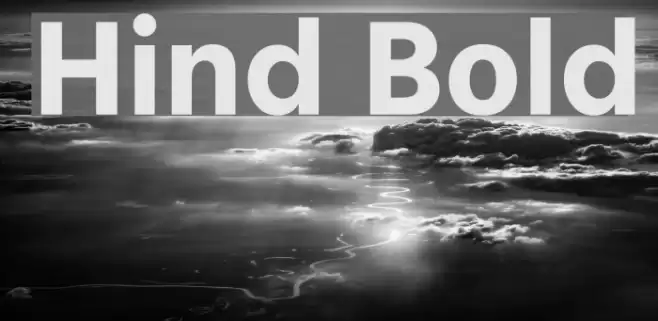 Hind Bold Font examples