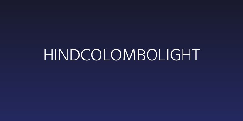 Hind Colombo Light Social Header