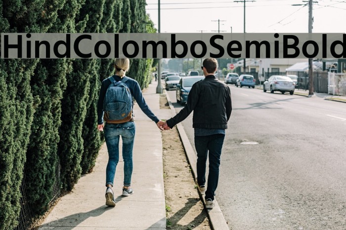Hind Colombo SemiBold Font examples