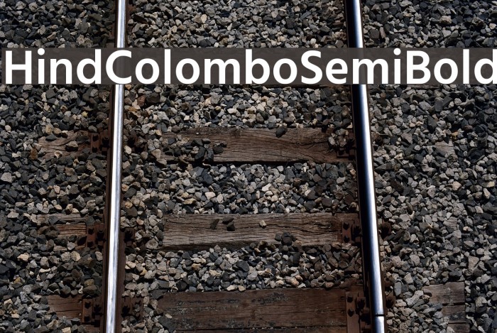Hind Colombo SemiBold Font examples