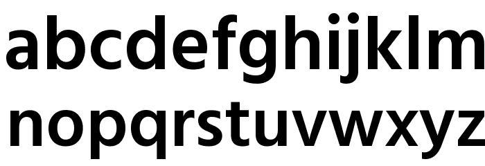 Hind Colombo SemiBold Font LOWERCASE