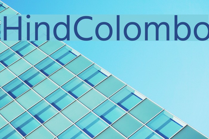 Hind Colombo Font examples