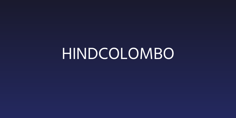 Hind Colombo Social Header