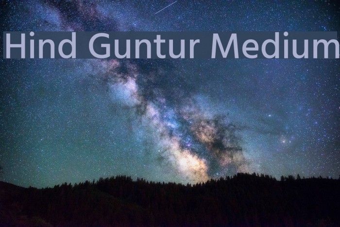 Hind Guntur Medium Font examples