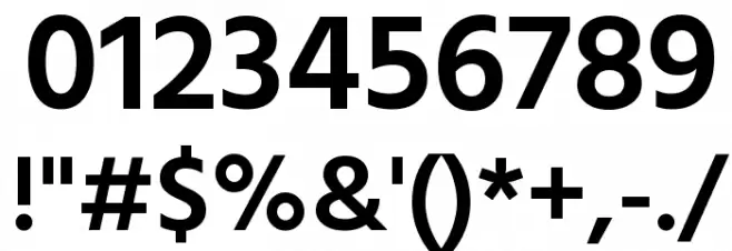 Hind Guntur SemiBold Font OTHER CHARS