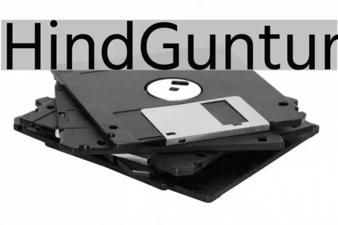 Hind Guntur Font examples