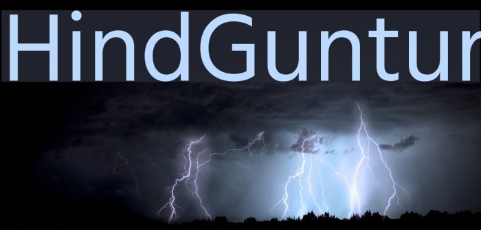 Hind Guntur Font examples