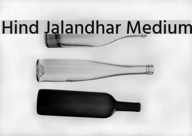 Hind Jalandhar Medium Font examples