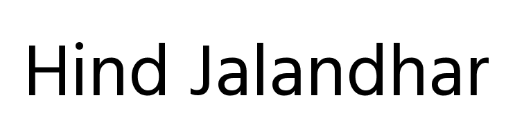 Hind Jalandhar Font
