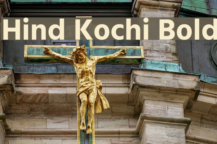 Hind Kochi Bold Font examples