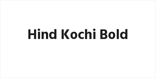 Hind Kochi Bold Logo
