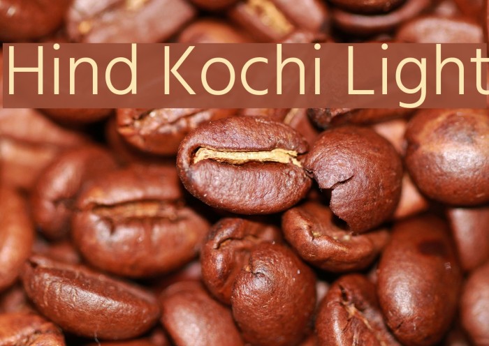 Hind Kochi Light Font examples